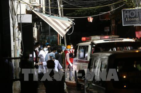 13 người tử vong trong vụ cháy lớn trên phố Trần Thái Tông