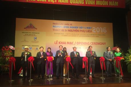 Khai mạc Triển lãm quốc tế ngành công nghiệp dệt may, thiết bị và nguyên phụ liệu 2016