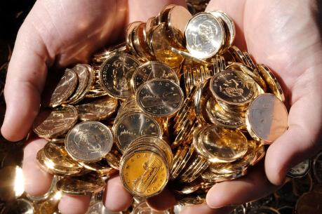 Giá vàng chiều 2/11 tăng thẳng đứng lên 36,62 triệu đồng/lượng