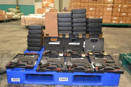 Tp. Hồ Chí Minh: Tịch thu số lượng lớn súng quân dụng