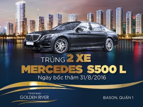 Cơ hội sở hữu bộ đôi đẳng cấp – Căn hộ Vinhomes Golden River & Mercedes S500L