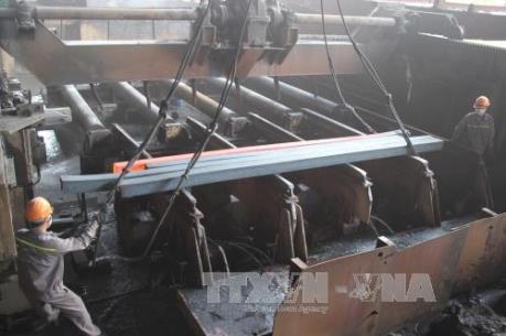 Sản xuất thép tăng trưởng mạnh