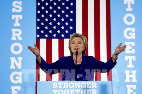 Bầu cử Mỹ 2016: Bà Clinton vận động tranh cử quy mô lớn tại bang "chiến địa" Pennsylvania