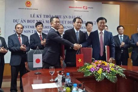 Ký kết đầu tư nhà máy nhiệt điện Nghi Sơn 2