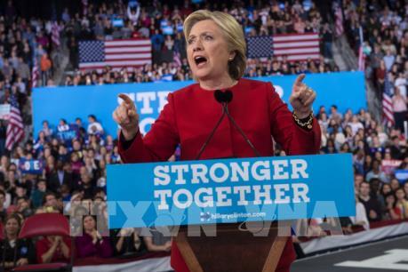 Bầu cử Mỹ 2016: Bà H.Clinton giành chiến thẳng tại bang Virginia và Colorado