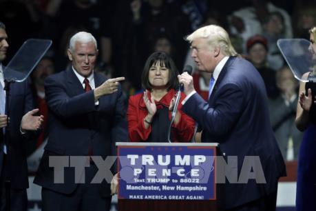 Bầu cử Mỹ 2016: Ông D.Trump thắng tại 2 bang "chiến địa"