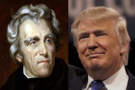 Tương đồng thú vị giữa tân Tổng thống Donald Trump và Tổng thống thứ 7 Andrew Jackson 