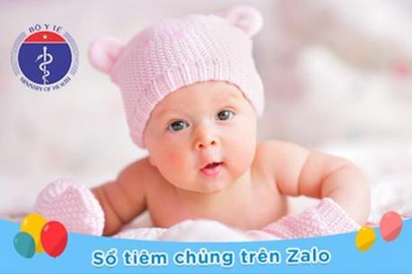 Bộ Y tế hướng dẫn sử dụng sổ tiêm chủng của trẻ trên Zalo