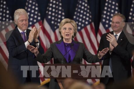 Bà H.Clinton và ông D.Trump nhận định về kết quả bầu cử Tổng thống Mỹ