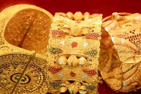 Giá vàng tăng giảm không đồng nhất phiên đầu tuần
