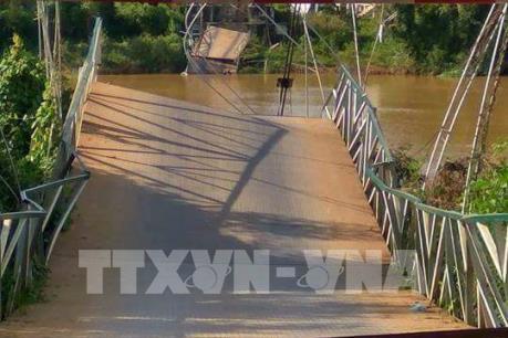 Tin mới nhất vụ sập cầu treo Tà Lài, Đồng Nai