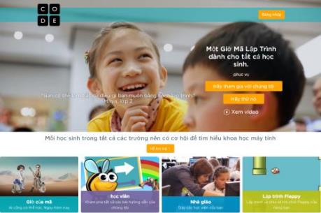 Công cụ miễn phí giúp trẻ em trên 6 tuổi học lập trình 