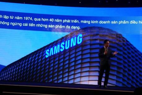 Samsung giới thiệu nhiều hệ thống điều hòa không khí hiện đại