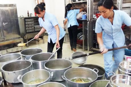 Quản lý chặt bếp ăn khu công nghiệp