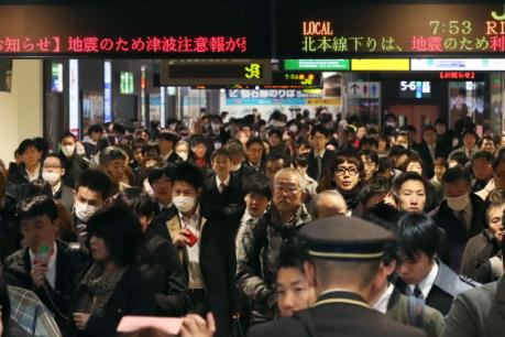 Cập nhật tin động đất ở Nhật Bản: Xuất hiện sóng thần ở Fukushima