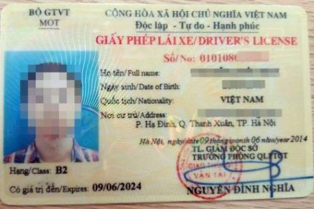Đề xuất gộp giấy phép lái xe hạng B1, B2