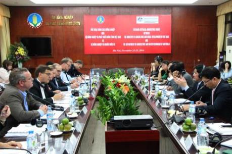 Thành lập nhóm công tác thúc đẩy thương mại nông lâm thủy sản Việt Nam - Australia