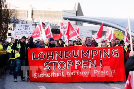 Cuộc đình công của phi công hãng Lufthansa chưa có dấu hiệu hạ nhiệt