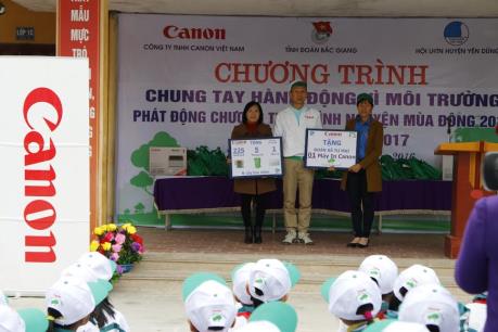 Canon khơi dậy ý thức bảo vệ môi trường cho học sinh