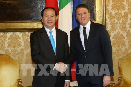 Việt Nam và Italy đặt mục tiêu nâng kim ngạch thương mại song phương lên 6 tỷ USD