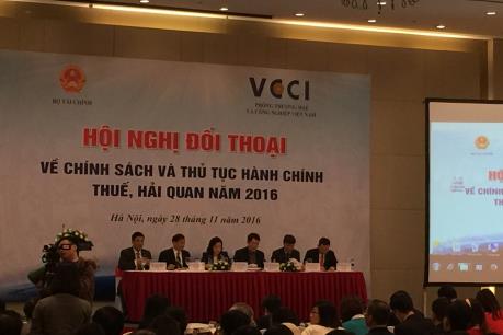 Đối thoại giải quyết những vướng mắc về thuế và hải quan