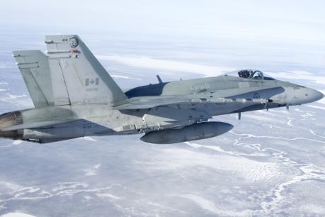 Máy bay chiến đấu của Canada gặp nạn