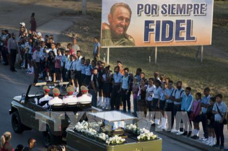 Cuba cử hành tang lễ lãnh tụ Fidel Castro