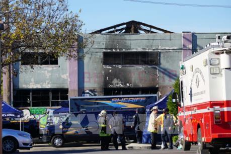 Số nạn nhân thiệt mạng trong vụ cháy tại Oakland tiếp tục tăng