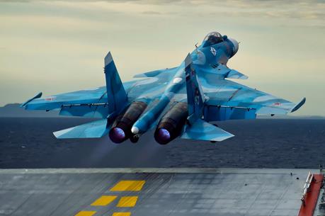 Nguyên nhân máy bay Su-33 của Nga gặp nạn tại Địa Trung Hải