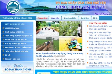 Khai trương Cổng dịch vụ công trực tuyến tỉnh Phú Yên