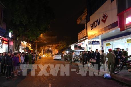 Bắt đối tượng cướp ngân hàng BIDV tại Huế