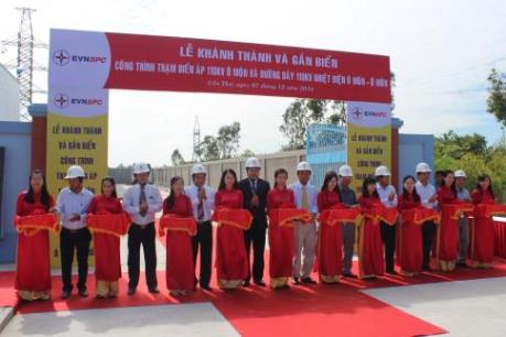 Khánh thành công trình cấp điện cho các nhà máy chế biến lương thực, thủy sản của Cần Thơ
