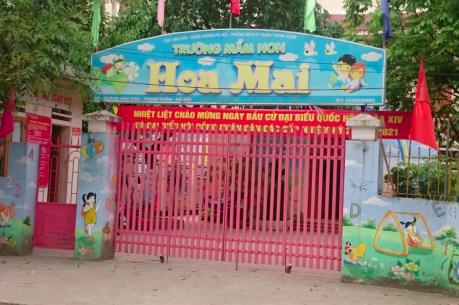 Sập tường trường mầm non ở Hà Nội, hai người thương vong