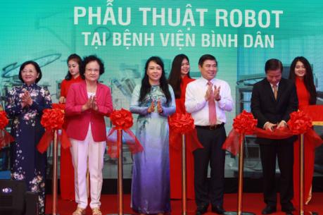 Khánh thành khu Phẫu thuật bằng Robot đầu tiên tại Việt Nam