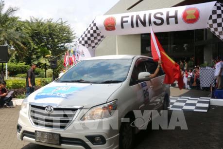 Đoàn ôtô du lịch và quảng bá ASEAN-Trung Quốc 2016 kết thúc hành trình