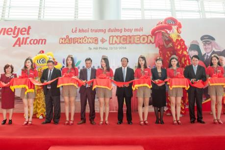 Vietjet tiếp tục mở rộng mạng đường bay Hải Phòng – Seoul (Hàn Quốc)