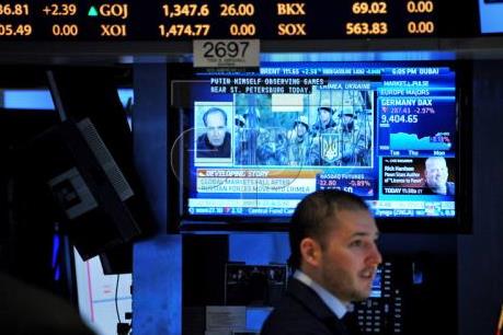 Thị trường chứng khoán Âu - Mỹ trầm lắng