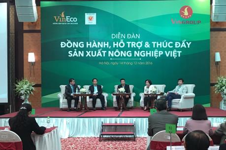 Doanh nghiệp đồng hành cùng sản xuất nông nghiệp