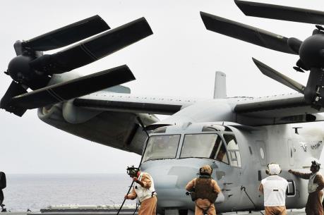Quân đội Mỹ đình chỉ hoạt động của máy bay Osprey tại Nhật Bản