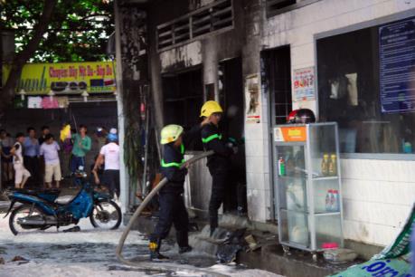 Cháy cây xăng quận Gò Vấp, Tp Hồ Chí Minh