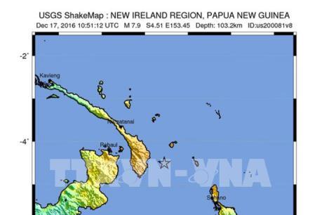 Nhiều quốc gia cảnh báo sóng thần sau động đất mạnh ở Papua New Guinea