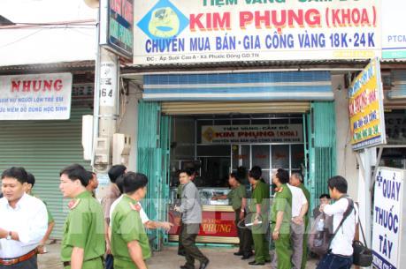 2 nghi can cuối cùng trong vụ cướp tiệm vàng táo tợn tại Tây Ninh ra đầu thú