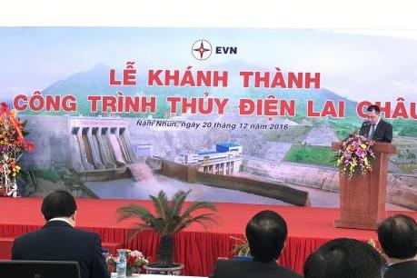  Thủy điện Lai Châu là biểu tượng cho sự nghiệp công nghiệp hóa - hiện đại hóa