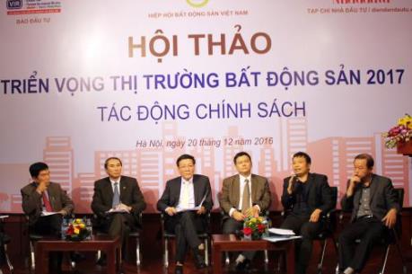 Triển vọng thị trường bất động sản năm 2017