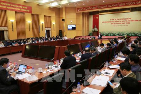 Tổ công tác của Thủ tướng Chính phủ kiểm tra tại Bộ Tài nguyên và Môi trường