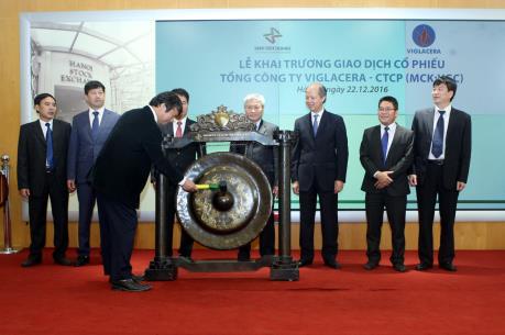 Viglacera chính thức niêm yết trên sàn HNX