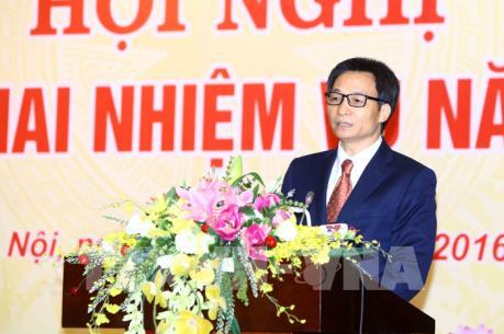 Phó Thủ tướng Vũ Đức Đam: Bộ TTTT cần đi đầu trong lĩnh vực công nghệ thông tin