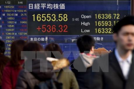 Chứng khoán châu Á diễn biến trái chiều trong phiên đầu tuần