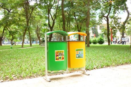 Tp. Hồ Chí Minh: Hỗ trợ 1.200 thùng rác công cộng cho các địa phương
