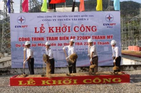 Khởi công dự án lắp đặt máy biến áp thứ hai tại Trạm biến áp 220 kV Thạnh Mỹ